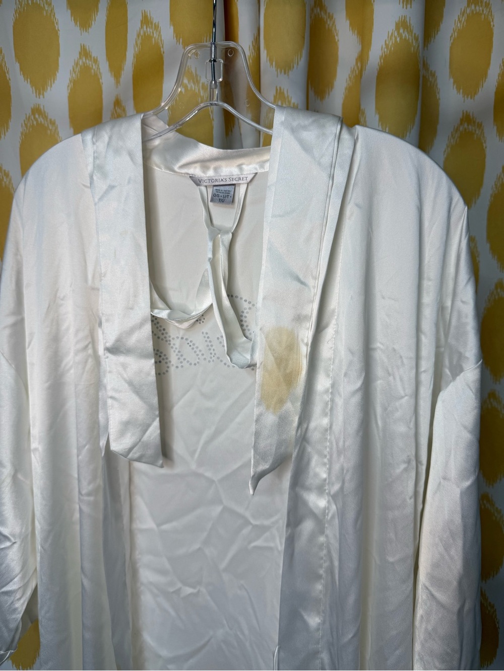Victorias Secret Bride Robe Rhinestone White - Picture 7 of 7